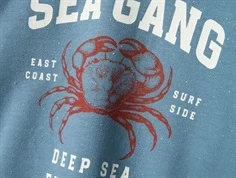 Rødt og hvidt krabbe print på blå sweatshirt fra Name It 13241258 spring lake